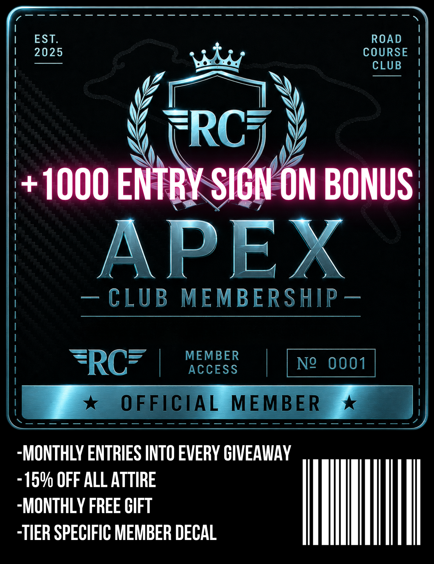 APEX CLUB MEMBERSHIP