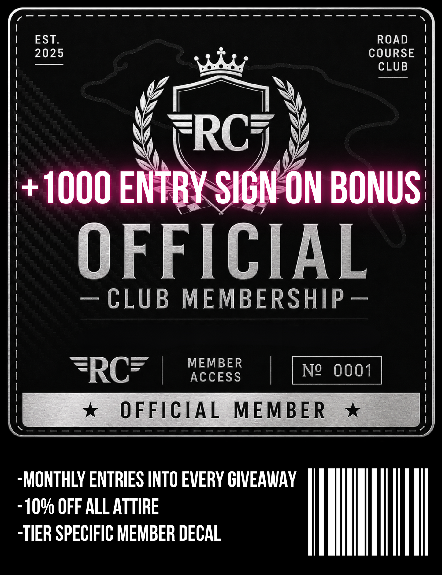OFFICIAL CLUB MEMBERSHIP